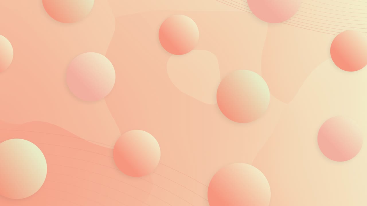 fondo abstracto de moda con bolas de gradiente.