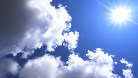 hermoso cielo azul con nubes de fondo y sol brillante. texturas de nubes del cielo. caída del cielo con nubes patrón del tiempo naturaleza nube azul. cielo azul sueño con nubes rápidas