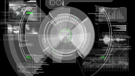 Animation-of-scopes-scanning-and-data-processing-over-digital-screen