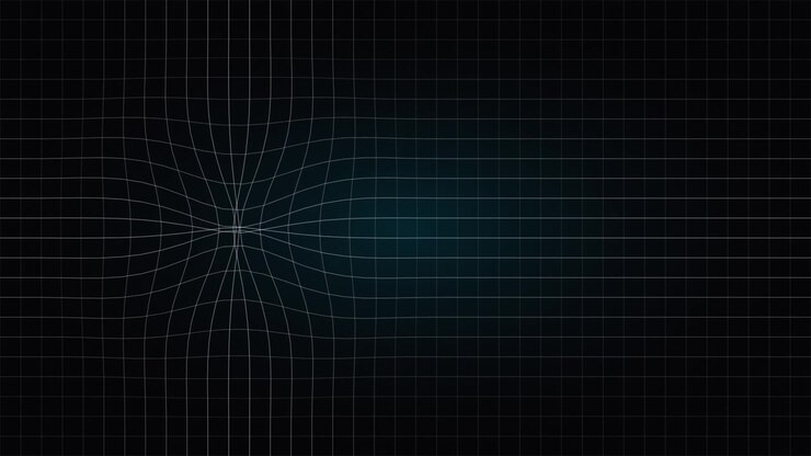 Abstract Digital Grid Animation with Pulsing Geometric Distortion