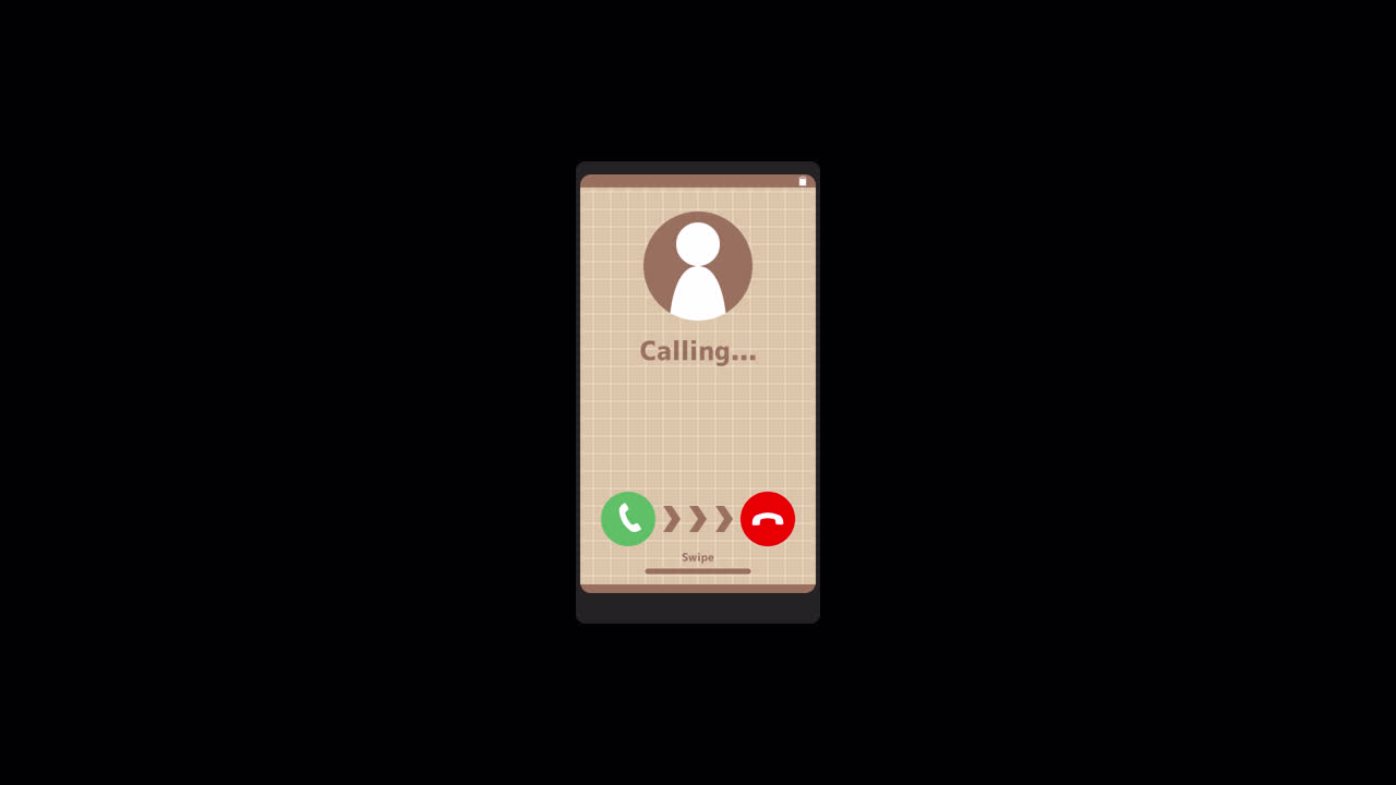 Mobile Phone Call Interface
