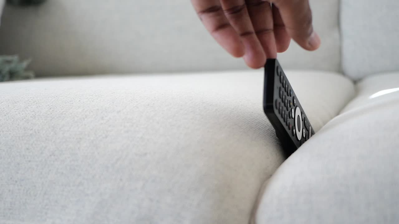 Lost remote control in couch