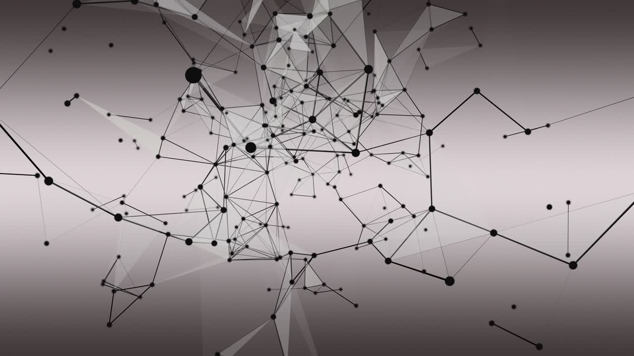 фантастическая анимация сплетения с современными треугольниками в замедленном движении, 4096x2304 петля 4k