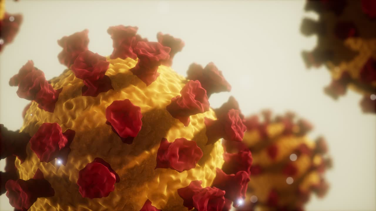 Macro modello di Coronavirus COVID-19