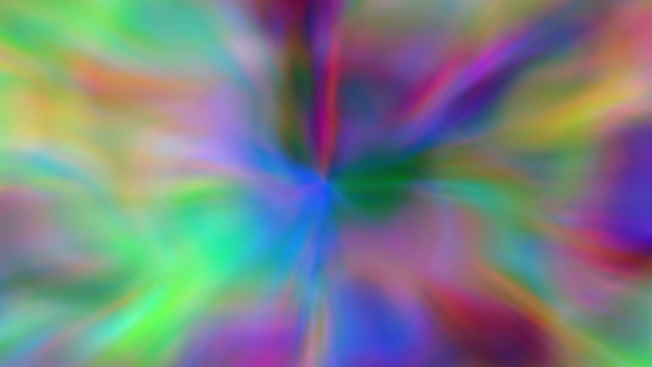 추상적인 다채로운 사이키델릭 소용돌이 원활한 루프 모션 배경