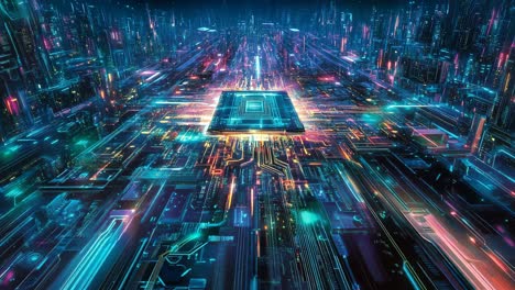 Cyberpunk City Processor