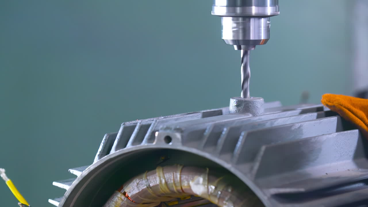 linea di produzione di assemblaggio di motori automatizzati fabbrica industriale fabbricazione di locomotiva in azienda tecnologica - azionamento elettrico per meccanismi statori di produzione manuale semi-automatica