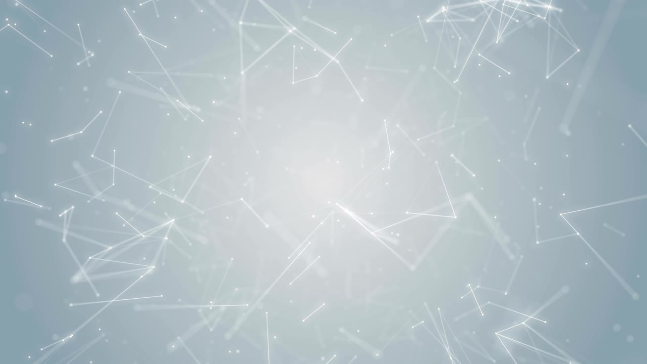 Plexus abstract network white technology science background loop