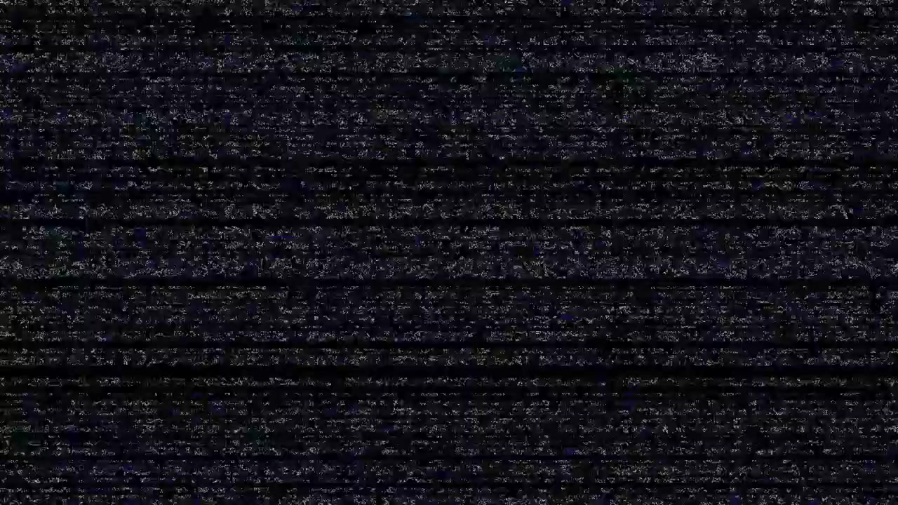 Analog Television Static Noise Background