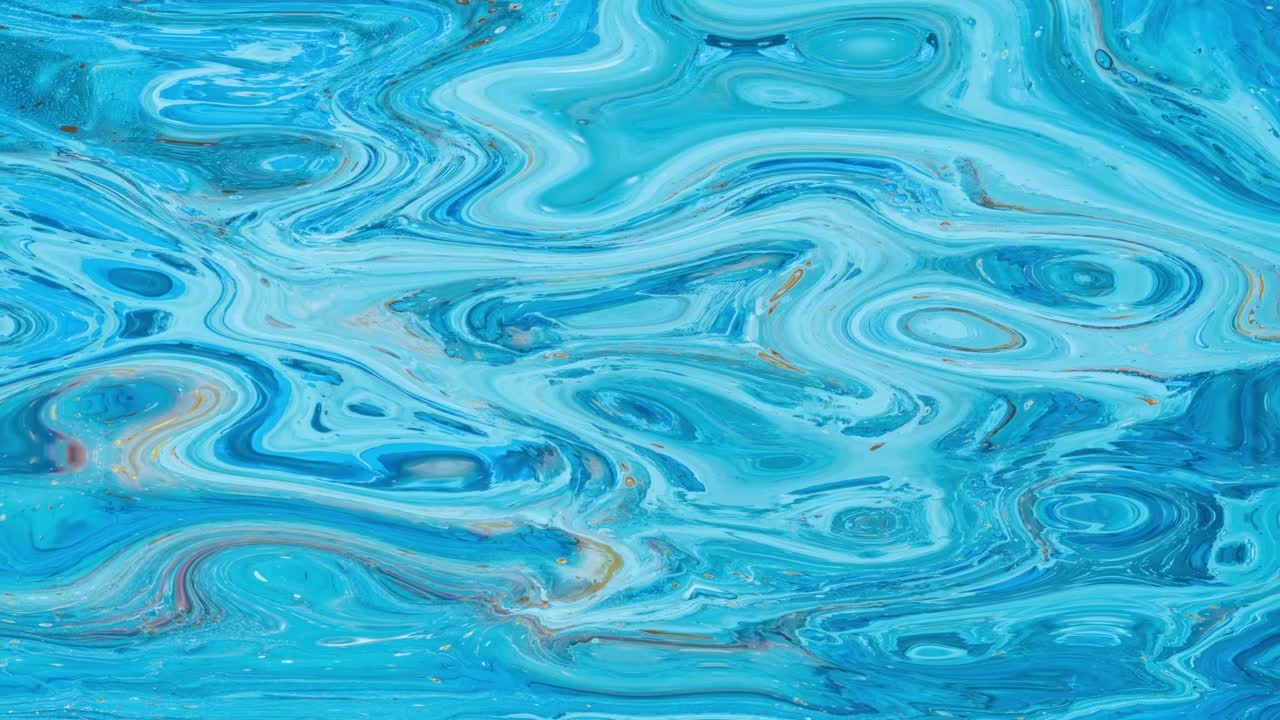 Animation water splash liquid waves background