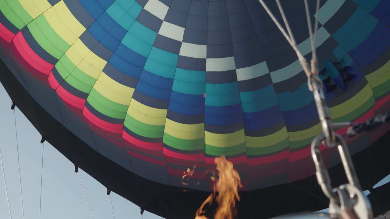 Hot Air Balloon Flames