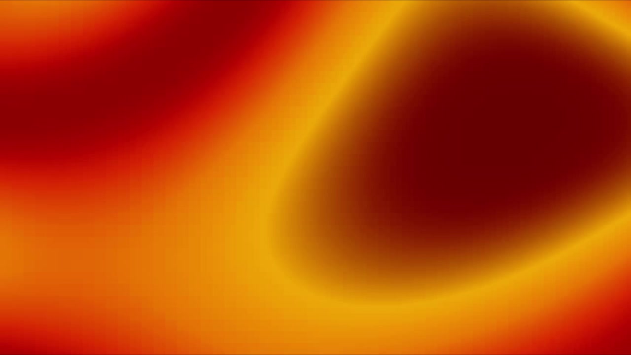 Abstrakter Bewegungshintergrund mit sanften Rot- und Orange-Farbverlaufswellen.