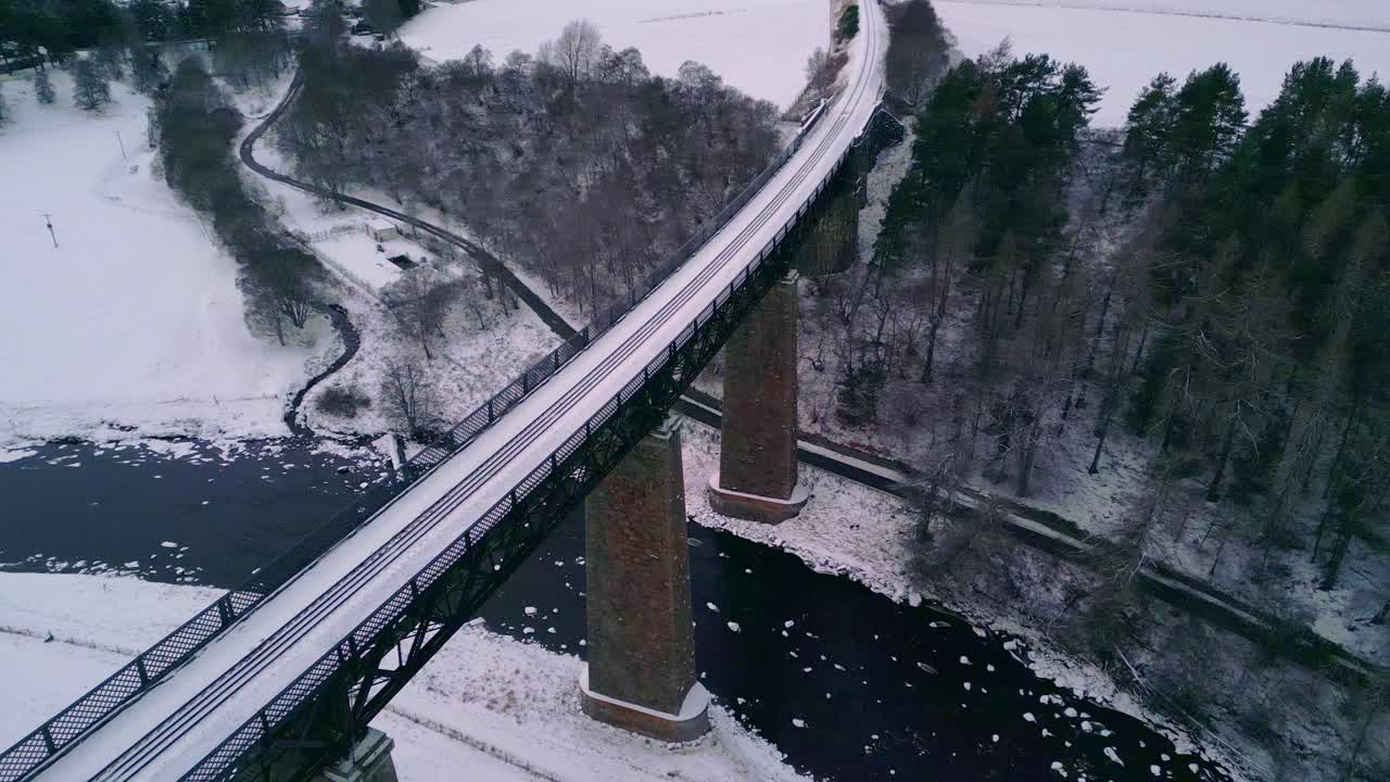 Ripresa aerea cinematografica del Viadotto di Findhorn