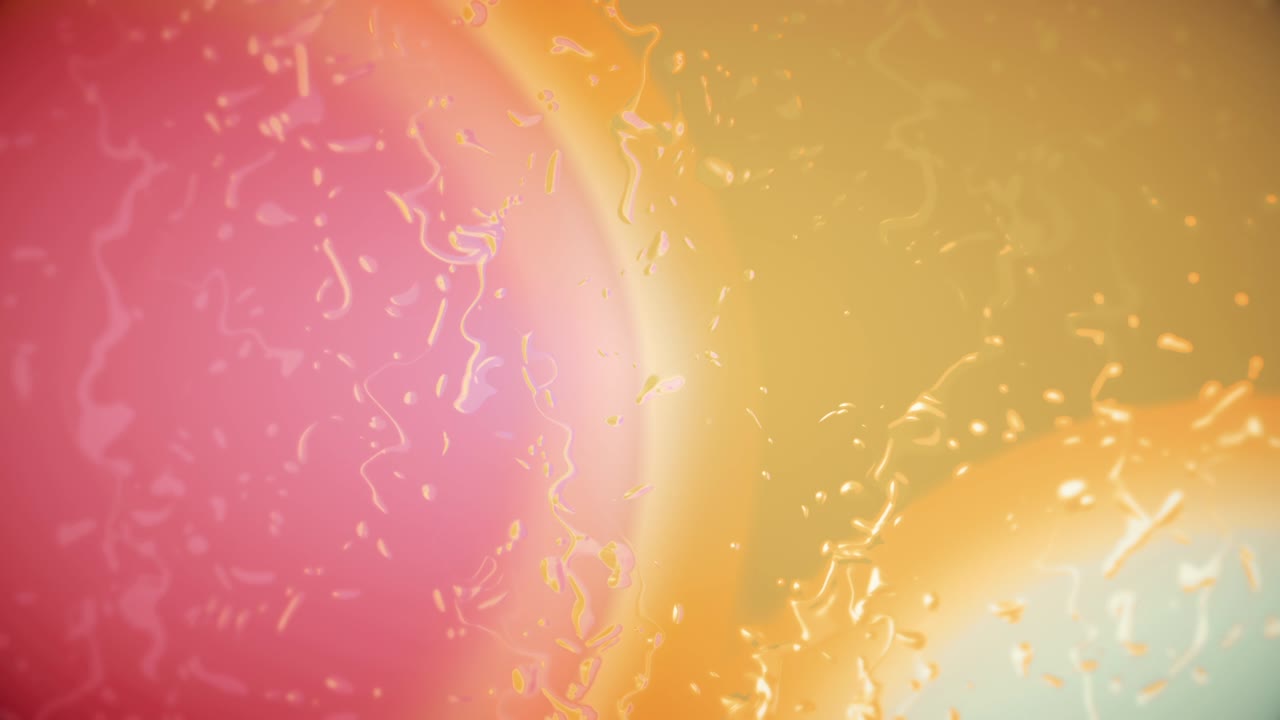 el fruto de un bucle de fondo salpicado