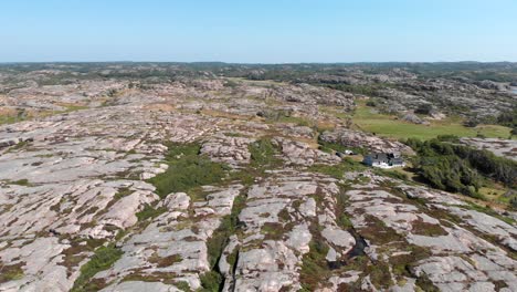 Landschaft-Des-Naturschutzgebiets-Valon,-Bohuslan,-Schweden