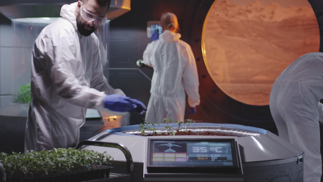 Space Station Plant Cultivation Research