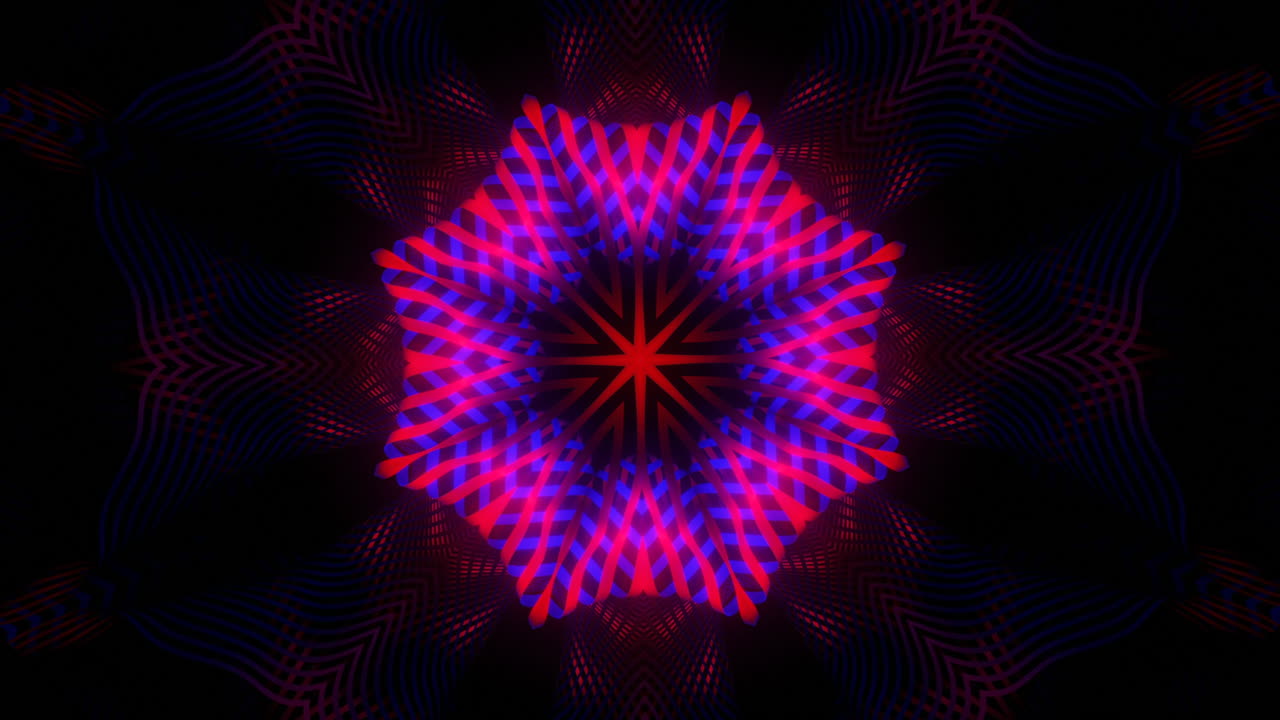 abstractas luces brillantes caleidoscopio