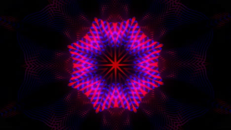 abstractas luces brillantes caleidoscopio