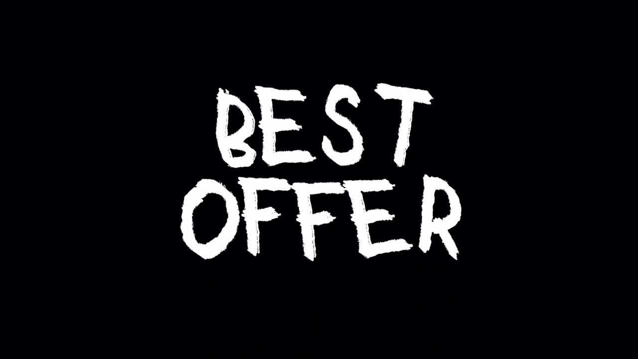 mejor oferta concepto de texto de wiggle