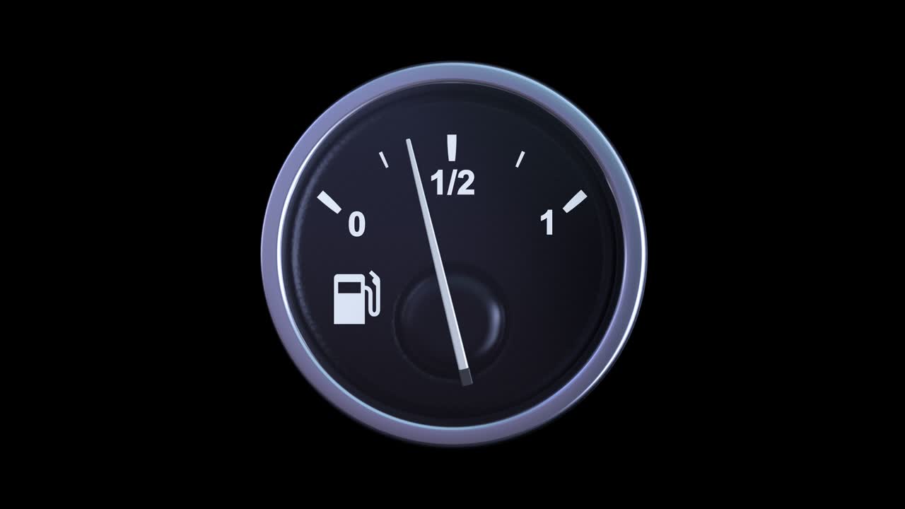 연료 크 센서는 알파 채널과 함께 0에 있습니다.