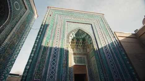 mausoleos de la ciudad de samarcanda shahi zinda arquitectura islámica 13 de 51