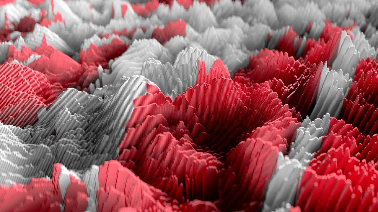 4K Topographic Waveform.