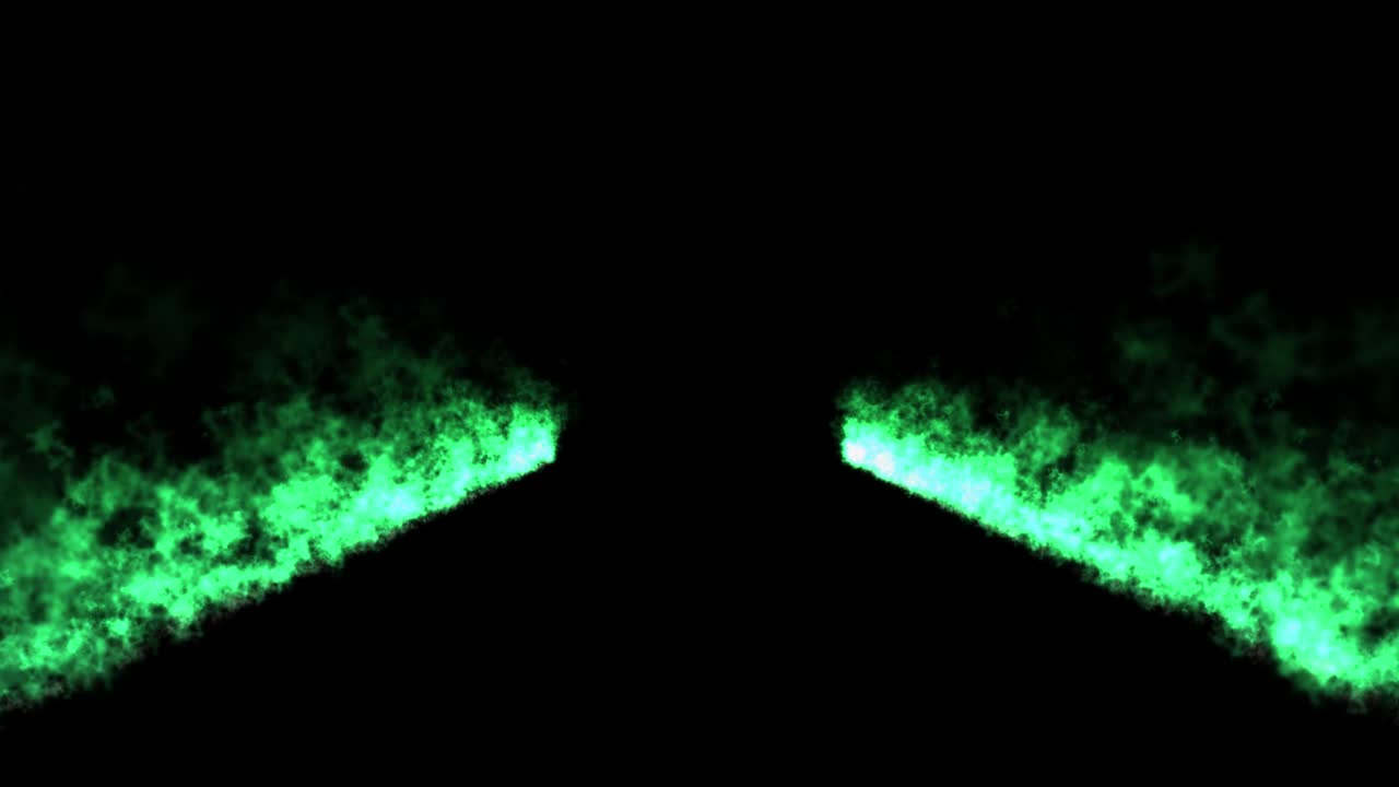 gráficos de movimiento de partículas de color de barra de línea recta de llama