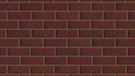 moving brick wall background. seamless loop.