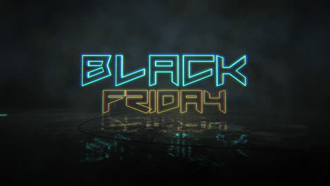 Animation-intro-text-Black-Friday-and-cyberpunk-animation-background-with-neón-lights-2