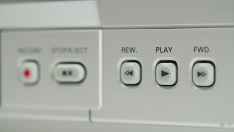 Vintage DVD/VCR Player with Buttons