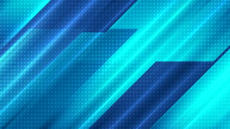 bright blue technology stripes abstract video animation