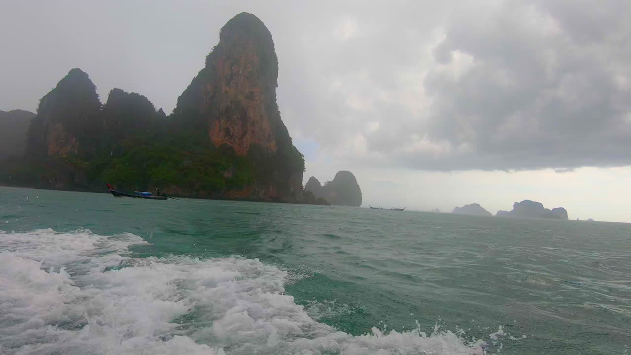 Railay Beach, Krabi, Thailand - Stormy Weather