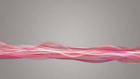 animación fantástica con objeto de onda de partículas en cámara lenta y espacio para texto, 4096x2304 bucle 4k