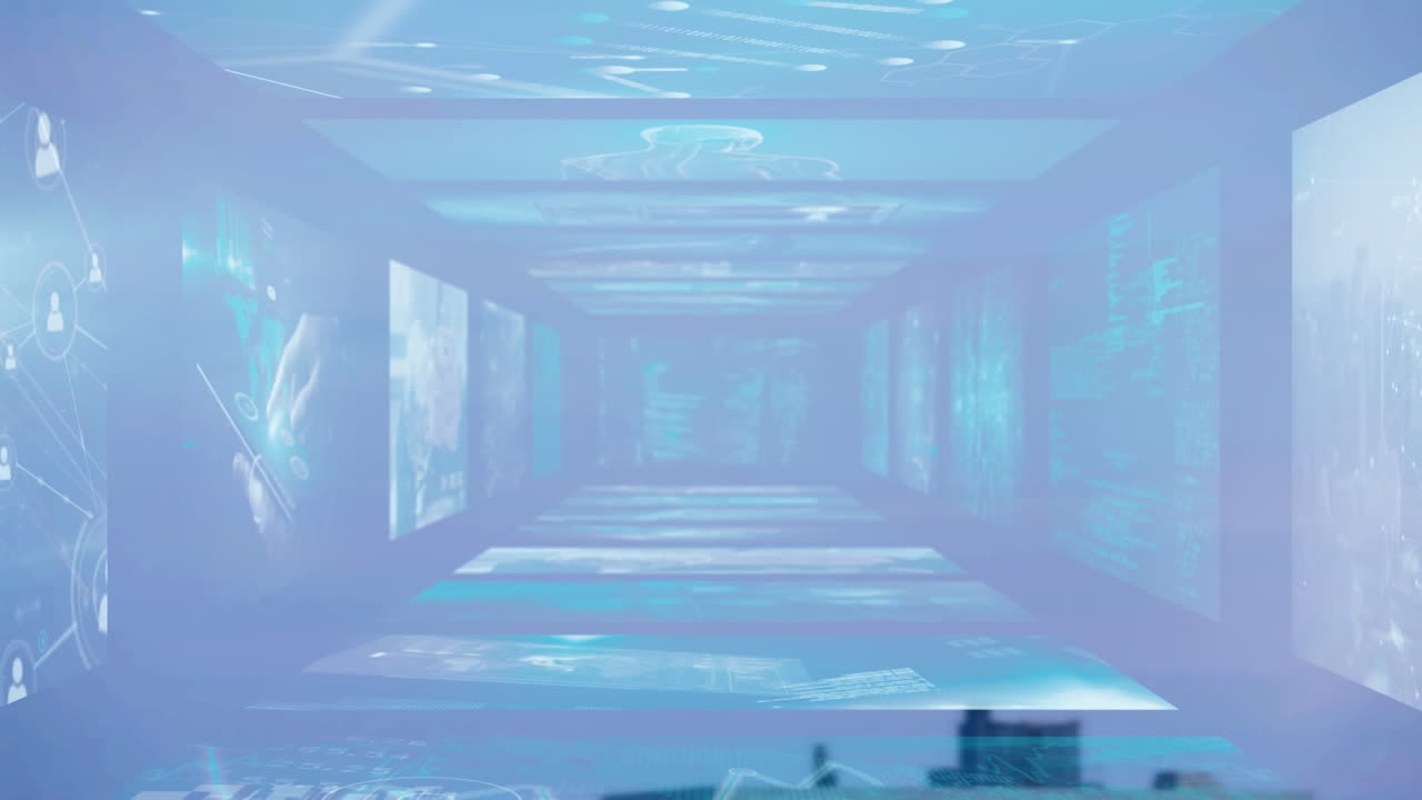 화면에서 데이터 처리의 애니메이션