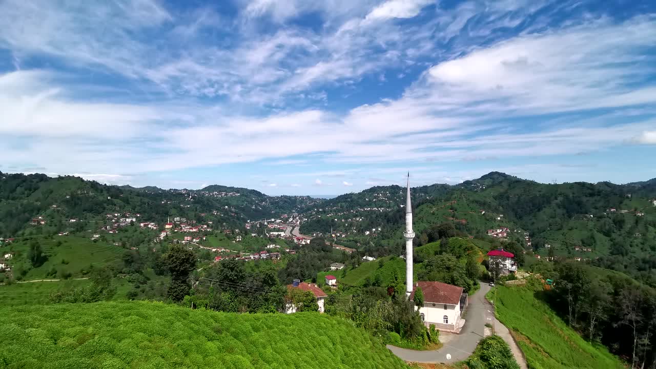 Chmury timelapse