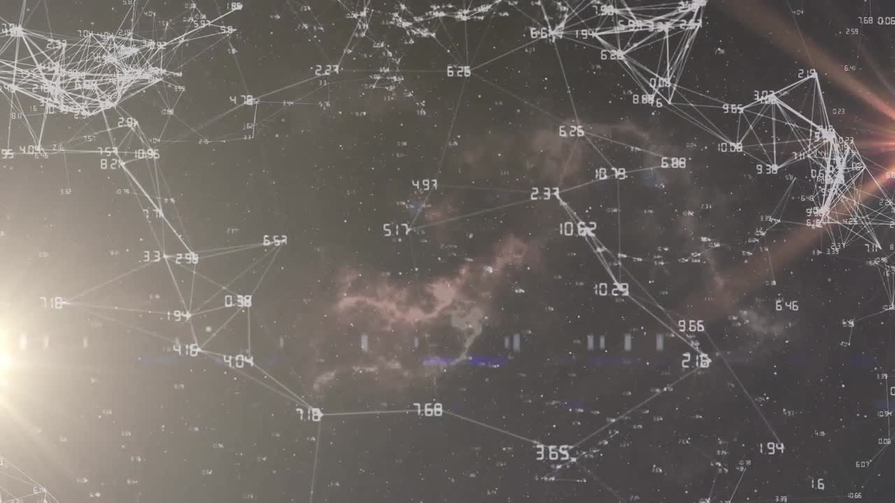 este es un video de una interfaz digital o concepto de redes imagen generada digitalmente