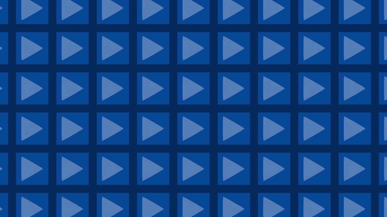 Abstract Blue Geometric Pattern