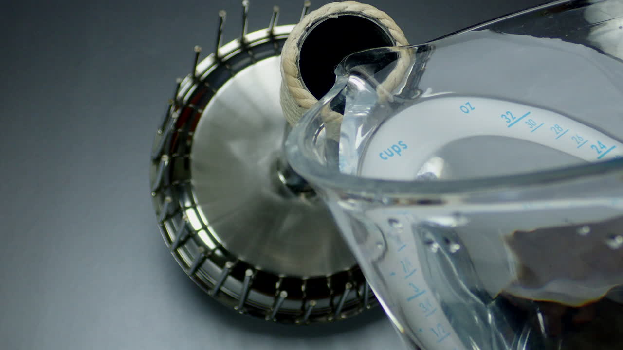 Waterphone (Aquasonic Waterphone, Ocean Harp) acoustic instrument used for the creation of scary and ominous sounds for horror and sci-fi movies-soundtracks. Adding water.