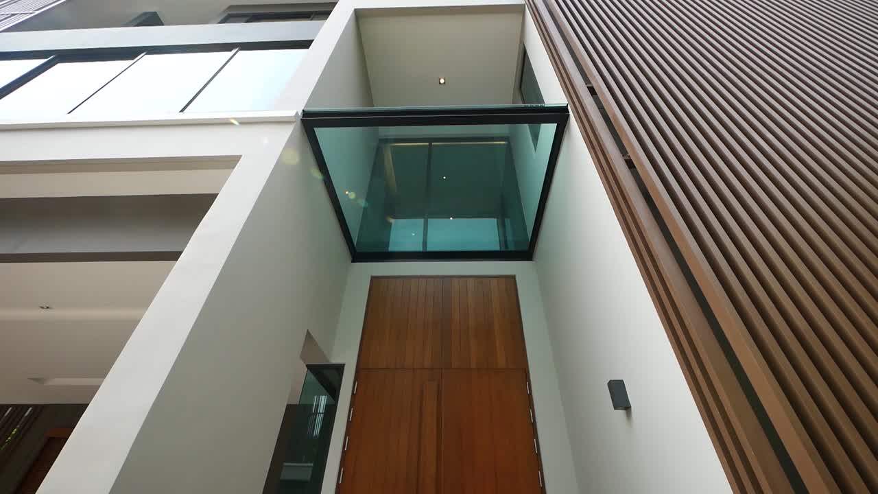 diseño exterior de edificio moderno y lujoso