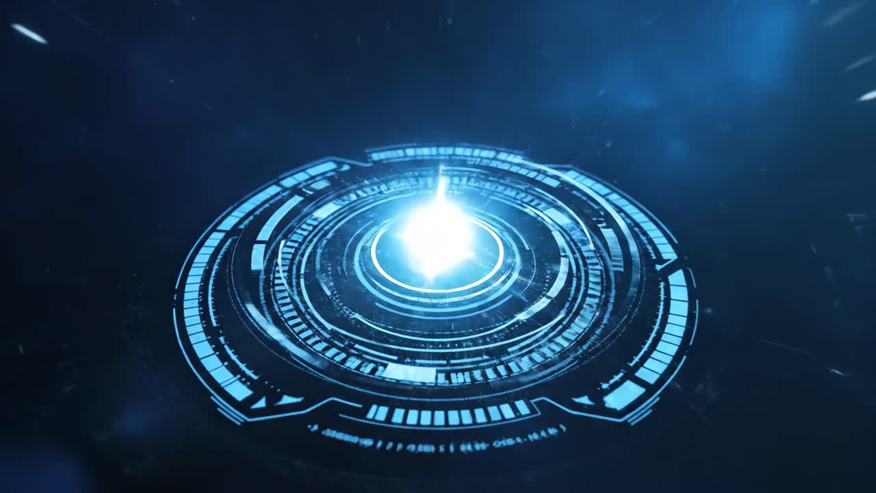 interfaccia tecnologica futuristica