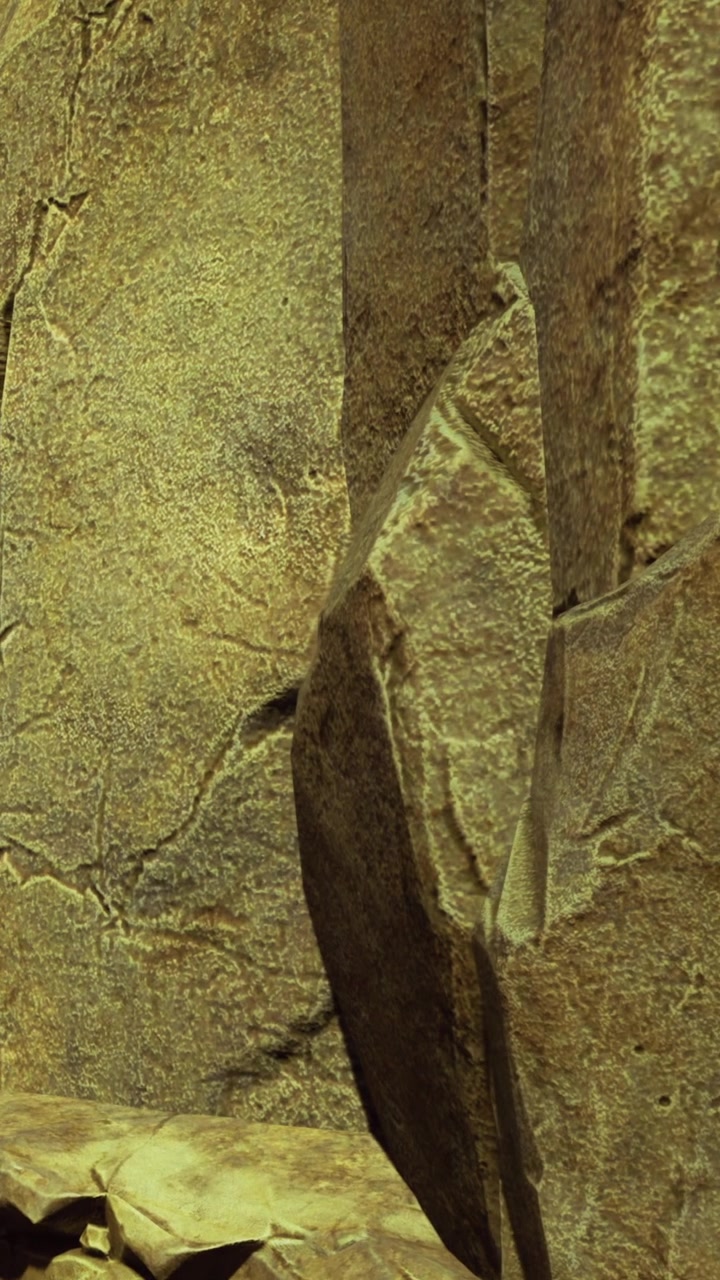 Formazioni rocciose in un paesaggio desertico durante il giorno vicino a una superficie rocciosa.