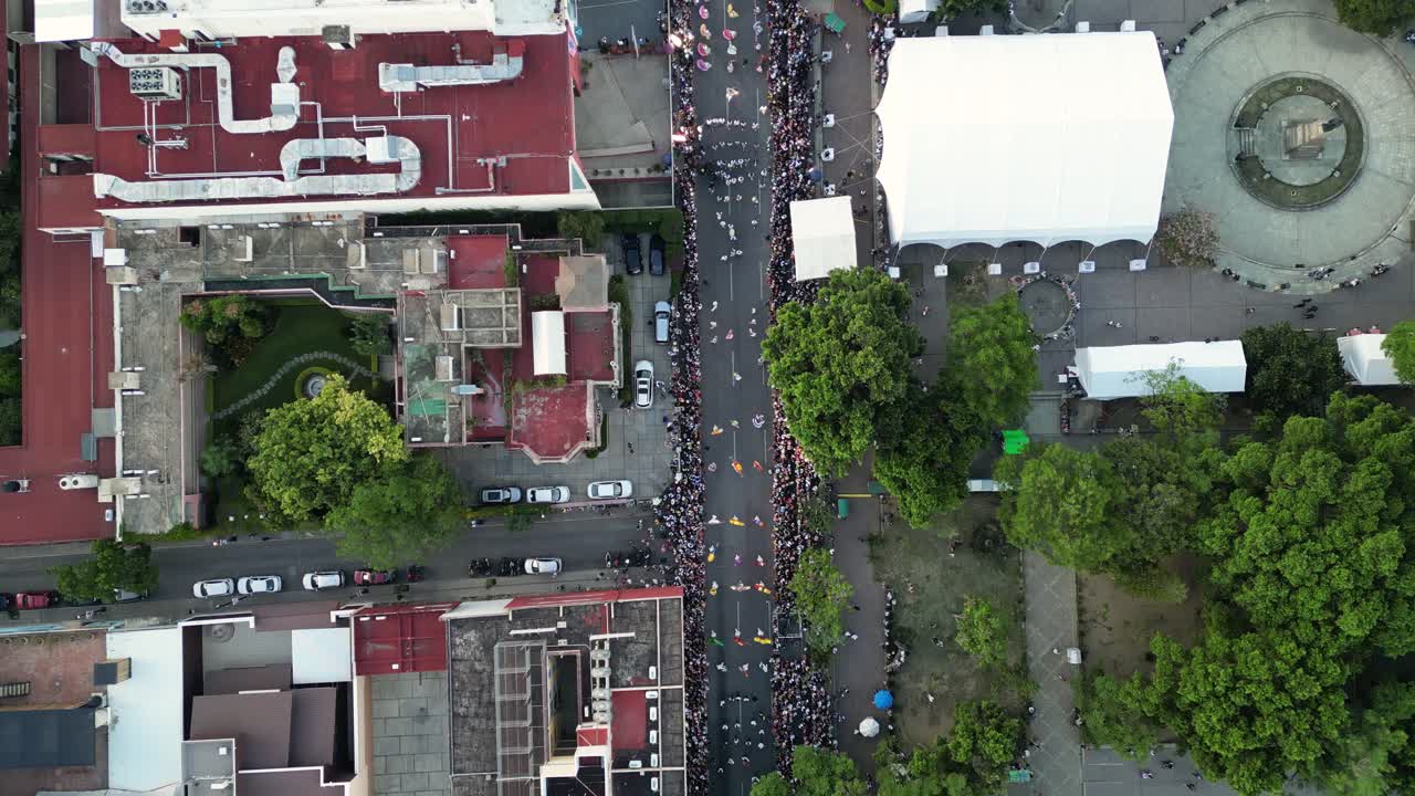 Oaxacan culture in flight, a drone's gaze at Guelaguetza festival
