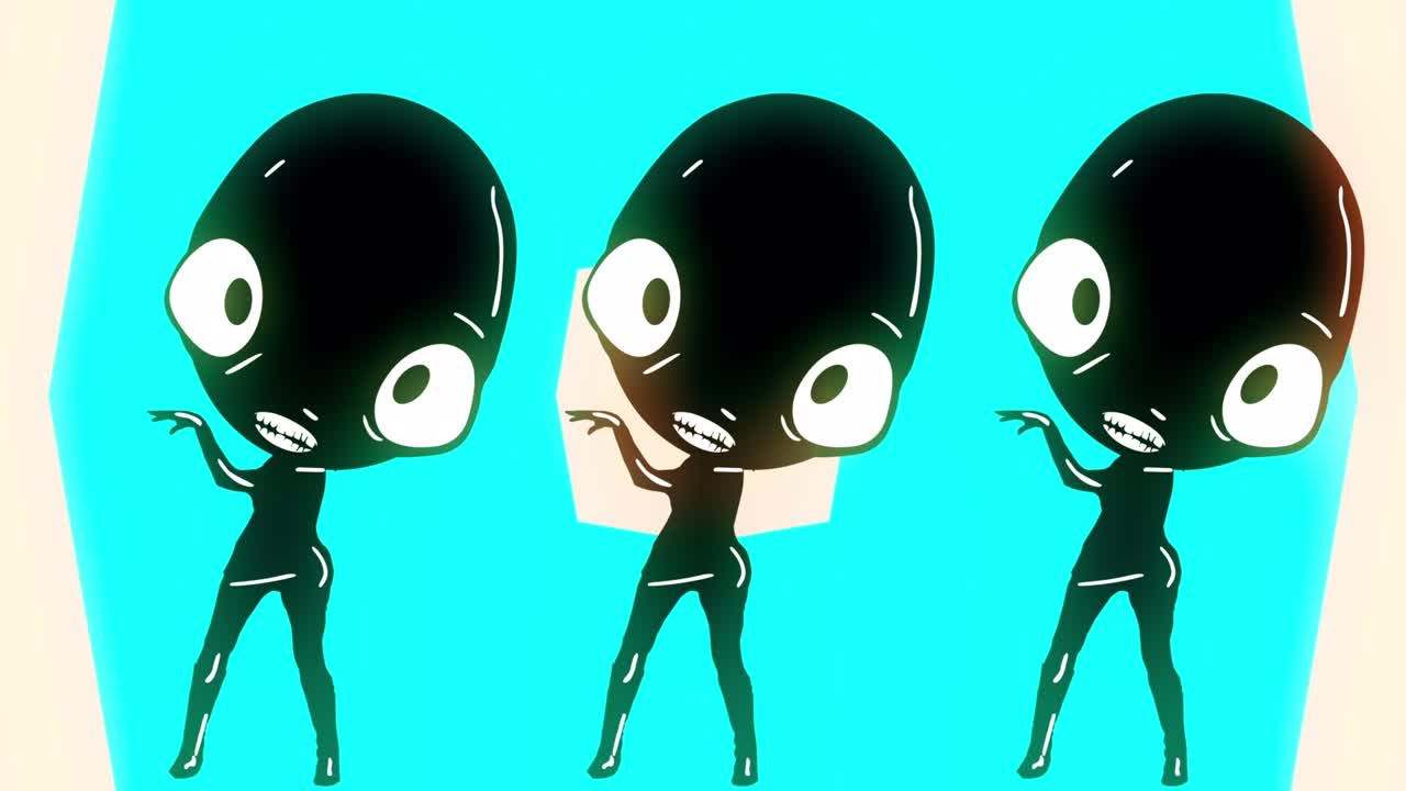 bailarín de dibujos animados de discoteca