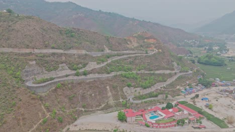 footage showcases a flowing river, hillside resorts, and lush mountain views along the banepa–bardibas route, reflecting the natural beauty and growing tourism potential of central nepal.