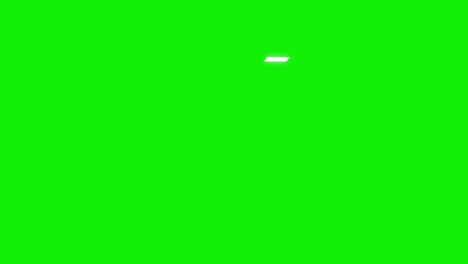 4k countdown animation movie ( 10 seconds ) | green background for chroma key use.