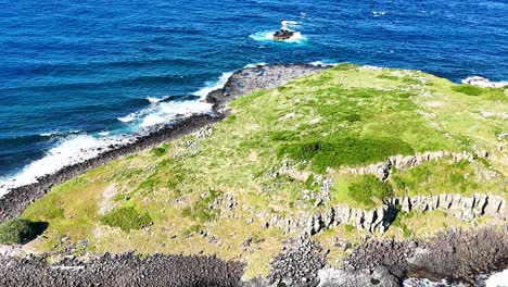 exploring volcanic formations and coastal scenery