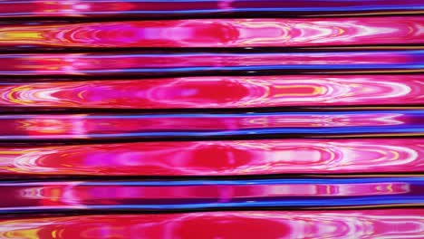 looped abstract iridescent fluid background. beautiful wavy glass surface of liquid with pattern, gradient color and flow waves on it. creative bright bg with soft smooth animation.