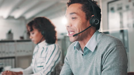 customer service representatives in office