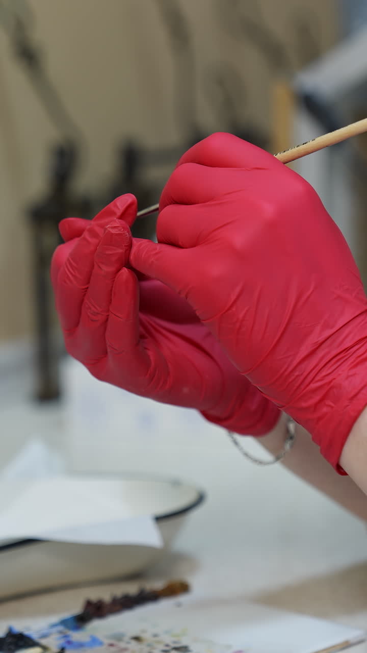 Painting in progress