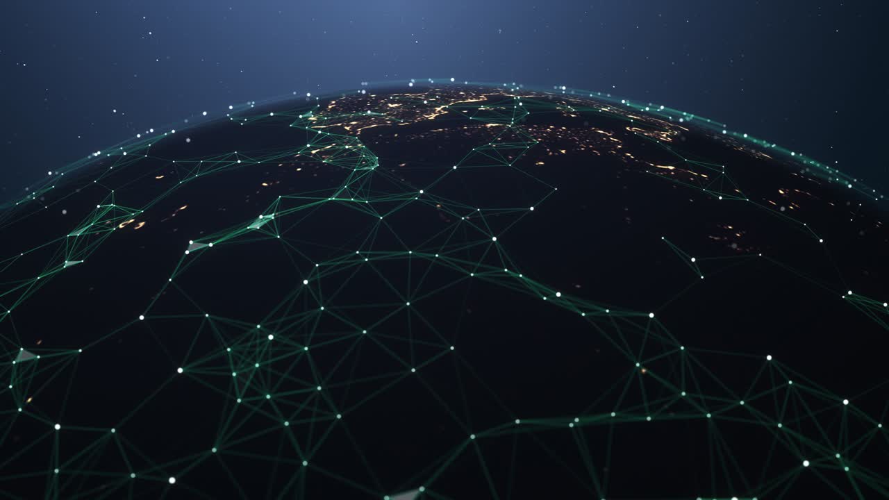 Global network connection.